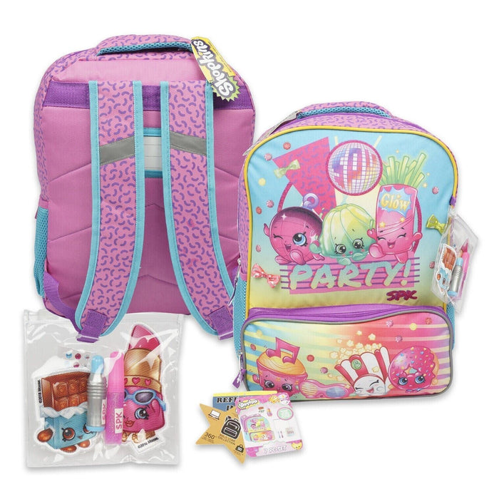 Shopkins Backpack 7 Piece Set 16 inch (41cm)