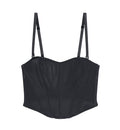 BLACK TRIUMPH SIGNATURE SHEER CORSET BRA