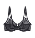 BLACK TRIUMPH SIGNATURE SHEER MINIMISER BRA