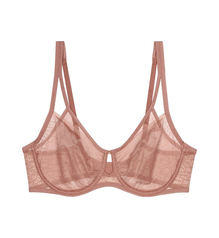 BEIGE TRIUMPH SIGNATURE SHEER MINIMISER BRA