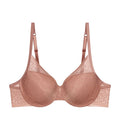 BEIGE TRIUMPH SIGNATURE SHEER WIRED PADDED BRA