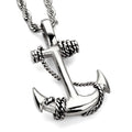 Silver Anchor Necklace