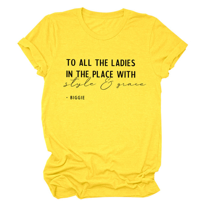 Yellow (black font) / S