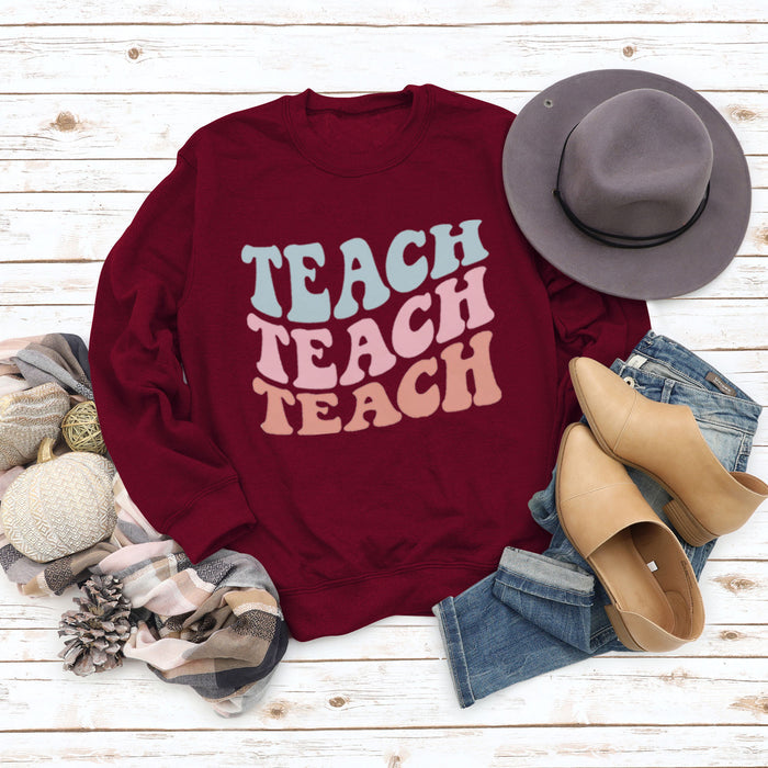 Wine red sweater (color picture) / S