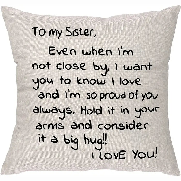 Sisters Pillow Cover