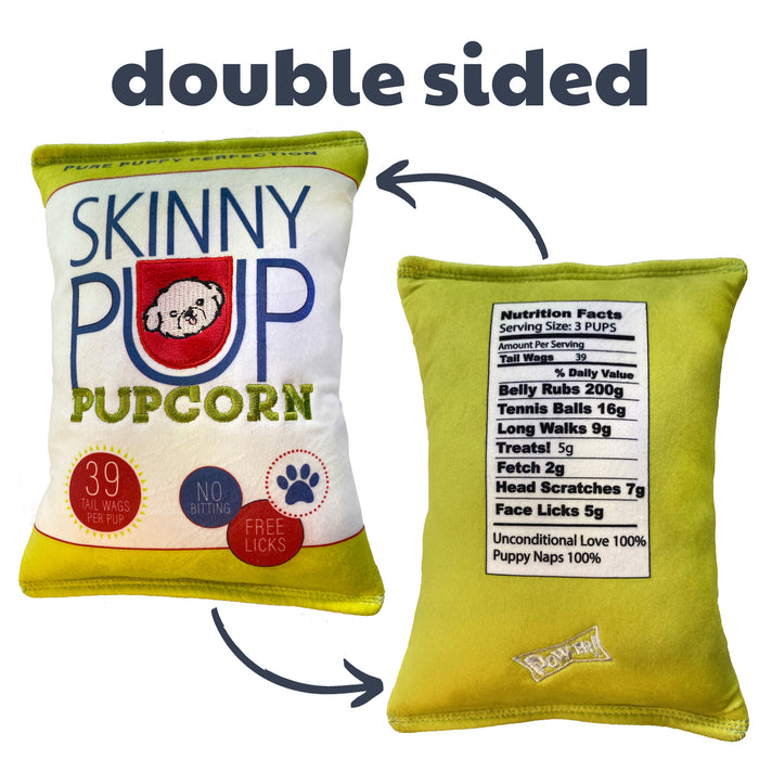 Skinny Pup Pupcorn (Double Sided)
