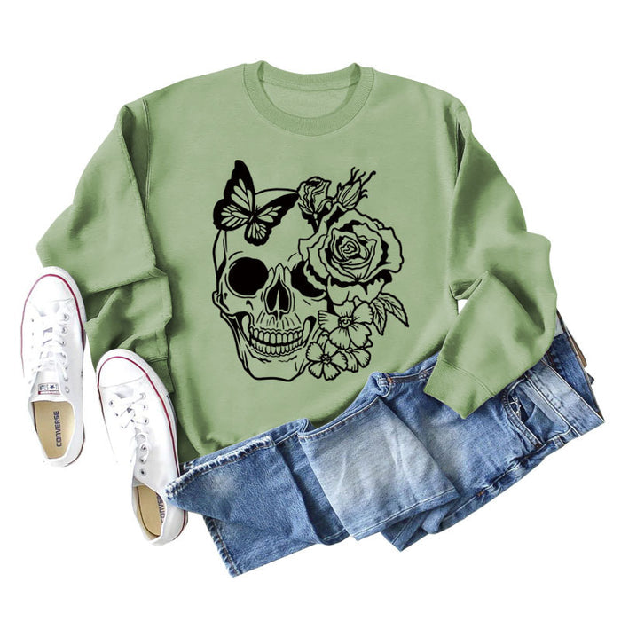 Olive sweater (black color picture) / S