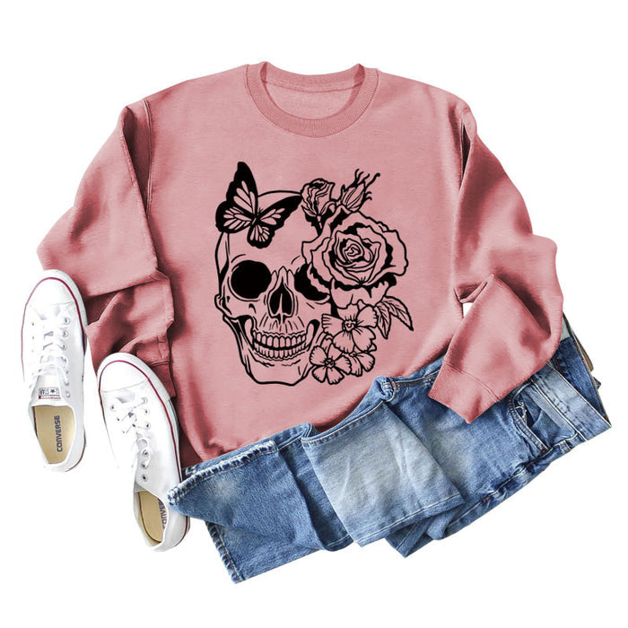 Rose gold sweater (black word color picture) / S