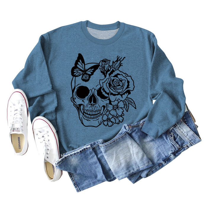 Blue sweater (black color picture) / S