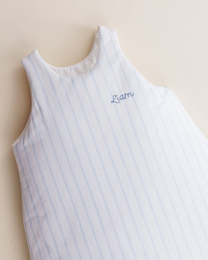 Sleep sack - White & Blue