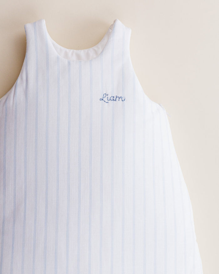 Sleep sack - White & Blue