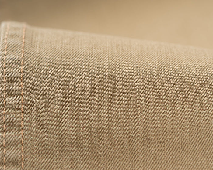 Tailored Fit Khaki Stretch Denim Jeans Men's Jeans