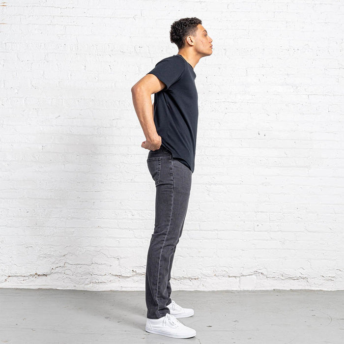 Slim Fit Grey Wash