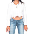 Sloane Halloween Costume White Jacket Western Outfit Ferris Cosplay