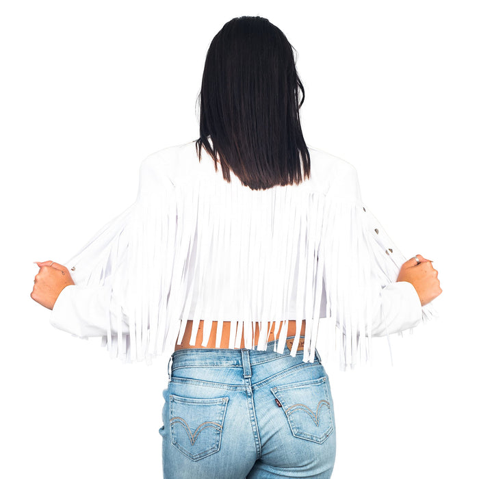 Sloane Halloween Costume White Jacket Western Outfit Ferris Cosplay
