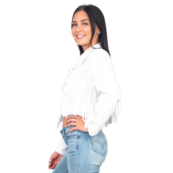 Sloane Halloween Costume White Jacket Western Outfit Ferris Cosplay