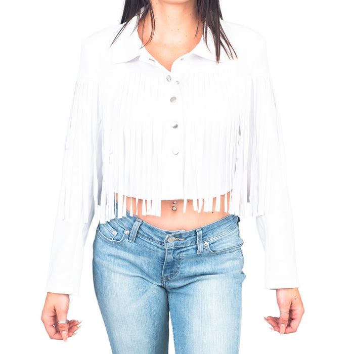 Sloane Halloween Costume White Jacket Western Outfit Ferris Cosplay