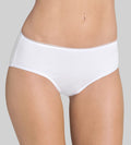 WHITE FORMFIT SLOGGI FEEL SENSATIONAL MIDI BRIEF