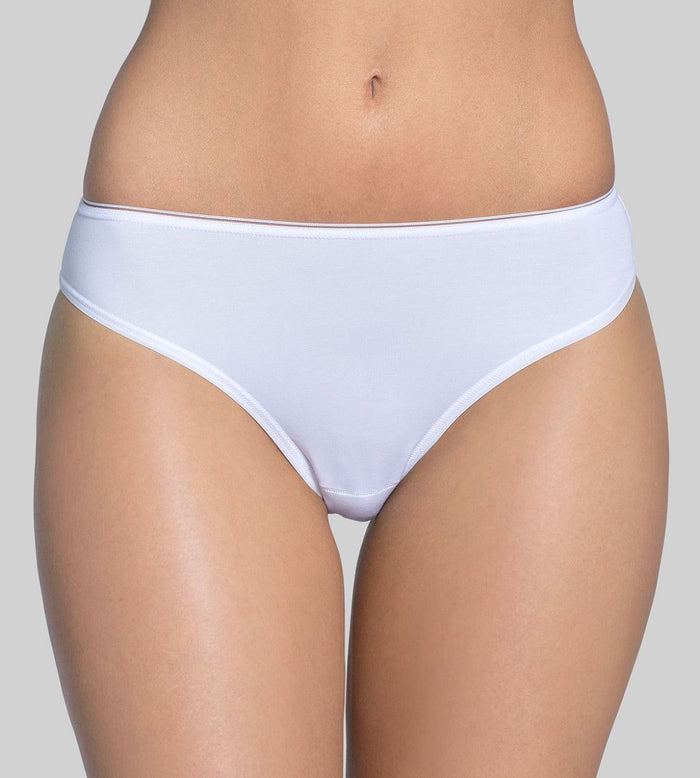 WHITE FORMFIT SLOGGI FEEL SENSATIONAL TAI BRIEF