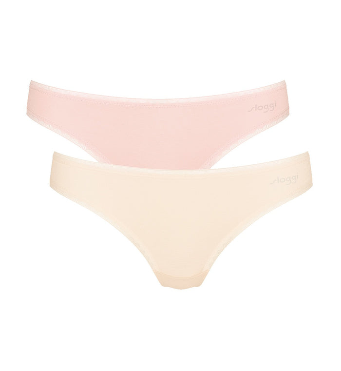 PINK SLOGGI GO BRAZILIAN 2 PACK