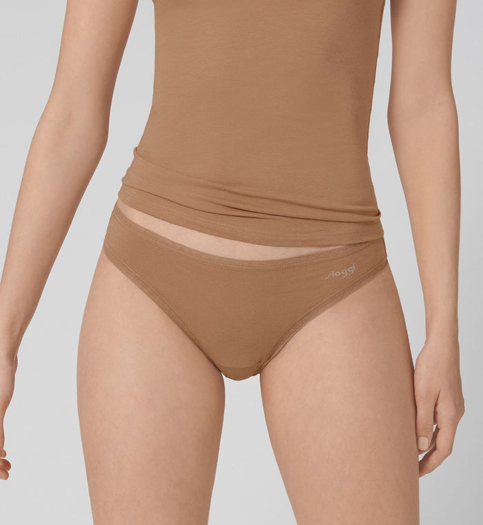 BROWN SLOGGI GO BRAZILIAN 2 PACK