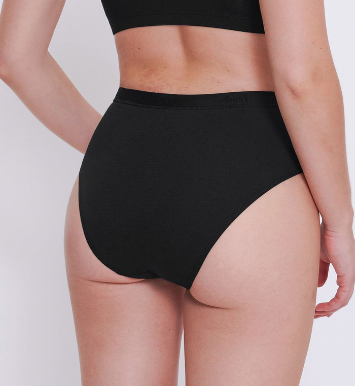 BLACK SLOGGI GO CASUAL MIDI BRIEF