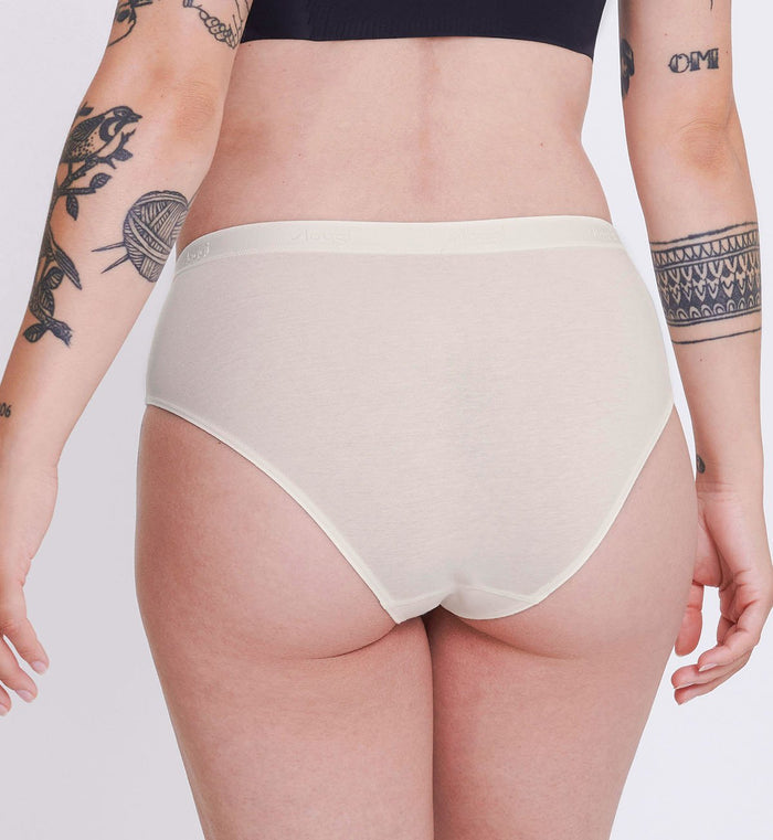 WHITE SLOGGI GO CASUAL MIDI BRIEF