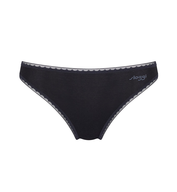 BLACK SLOGGI GO TAI 2 PACK