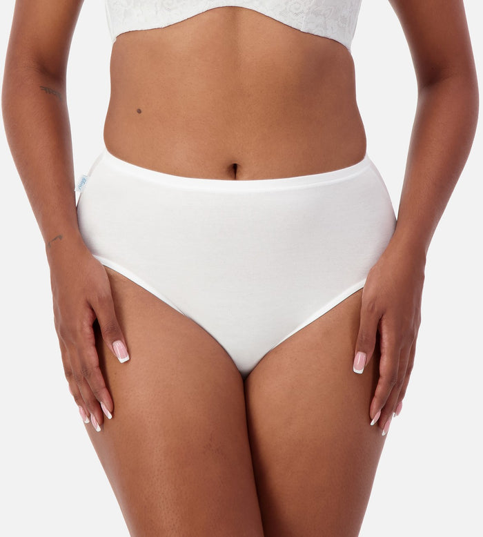 WHITE SLOGGI HIKINI 2 PACK