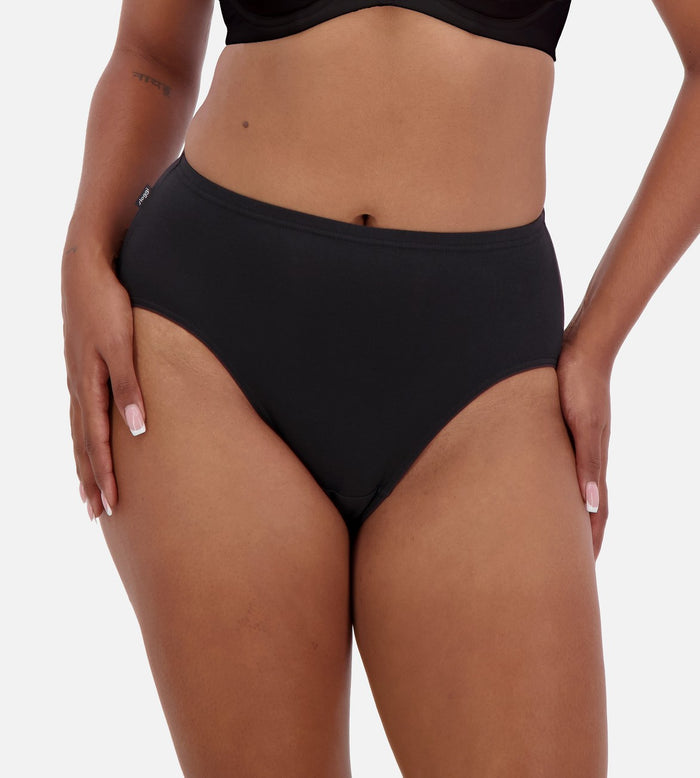 BLACK SLOGGI HIKINI 2 PACK