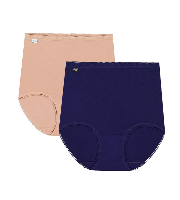 BLUE SLOGGI MAXI 2 PACK
