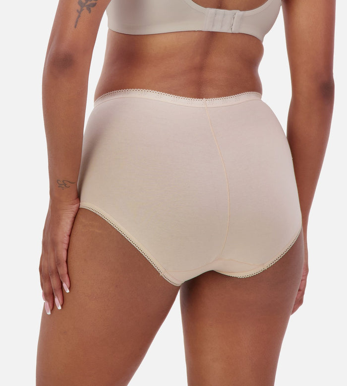 BEIGE SLOGGI MAXI 2 PACK