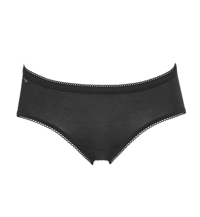 BLACK SLOGGI MIDI 2PACK