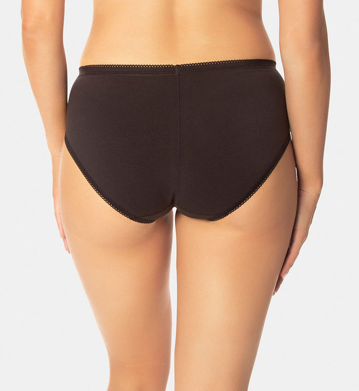 BLACK SLOGGI MIDI 2PACK