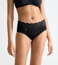 BLACK FORMFIT SLOGGI ROMANCE MIDI BRIEF