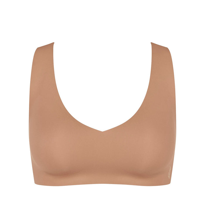 BEIGE SLOGGI ZERO FEEL 2.0 BRALETTE