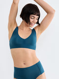 BLUE SLOGGI ZERO FEEL 2.0 BRALETTE