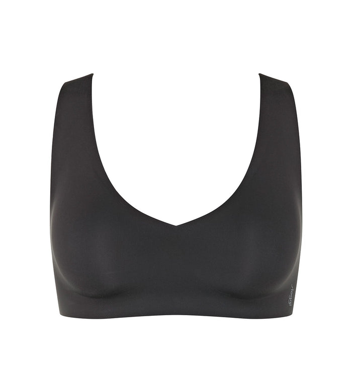 BLACK SLOGGI ZERO FEEL 2.0 BRALETTE