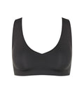 BLACK SLOGGI ZERO FEEL 2.0 BRALETTE