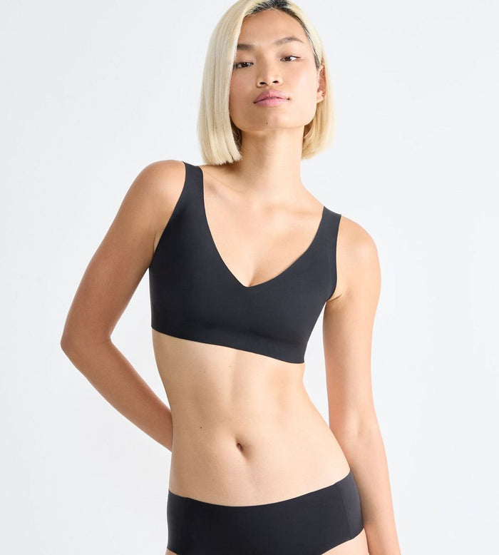 BLACK SLOGGI ZERO FEEL 2.0 BRALETTE