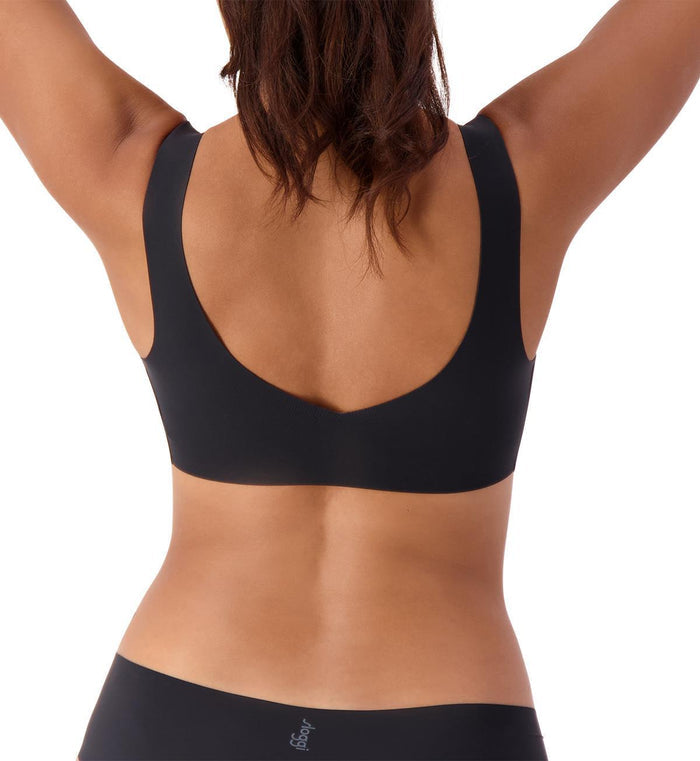 BLACK SLOGGI ZERO FEEL 2.0 BRALETTE