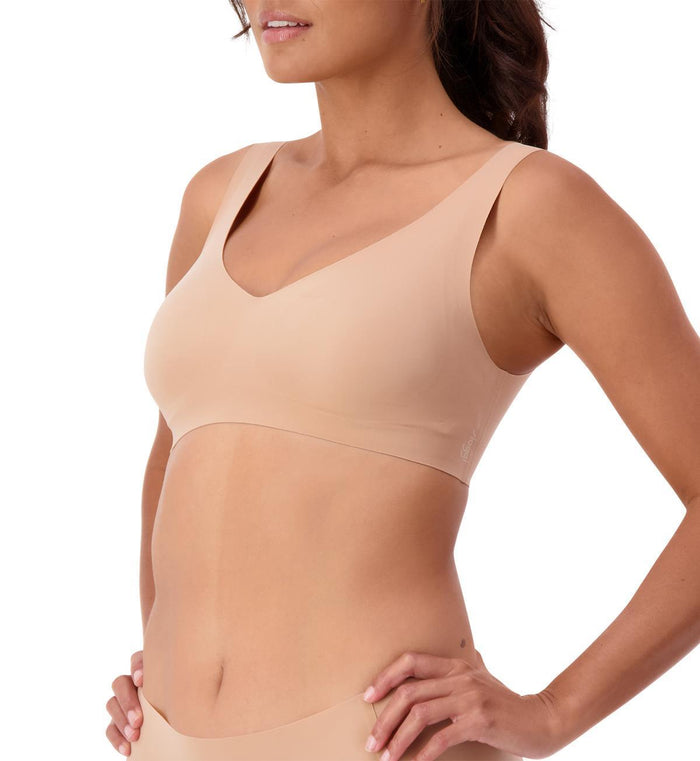 BEIGE SLOGGI ZERO FEEL 2.0 BRALETTE