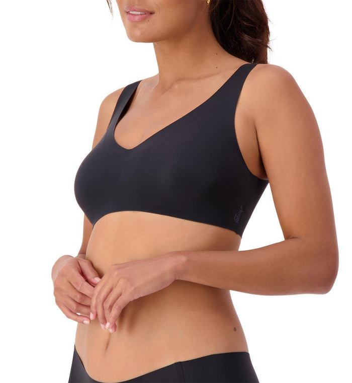 BLACK SLOGGI ZERO FEEL 2.0 BRALETTE