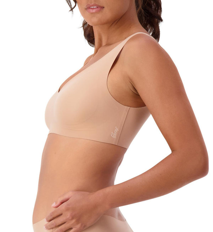 BEIGE SLOGGI ZERO FEEL 2.0 BRALETTE
