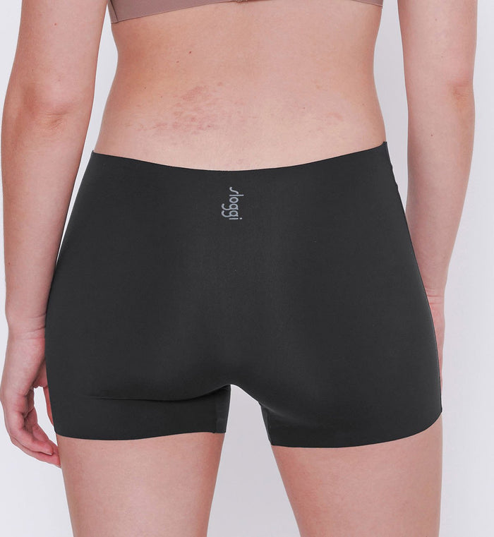 BLACK SLOGGI ZERO FEEL 2.0 CYCLIST SHORT