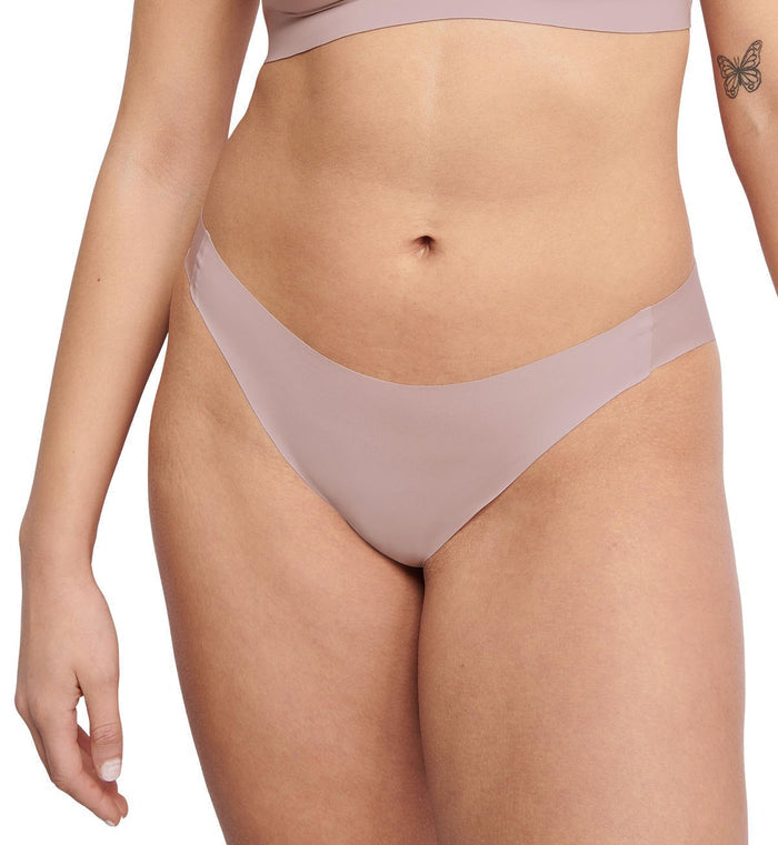PINK SLOGGI ZERO FEEL 2.0 HIGH LEG BRIEF