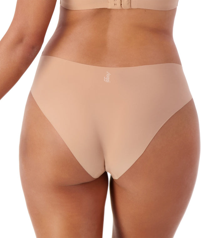 BEIGE SLOGGI ZERO FEEL 2.0 HIGH LEG BRIEF