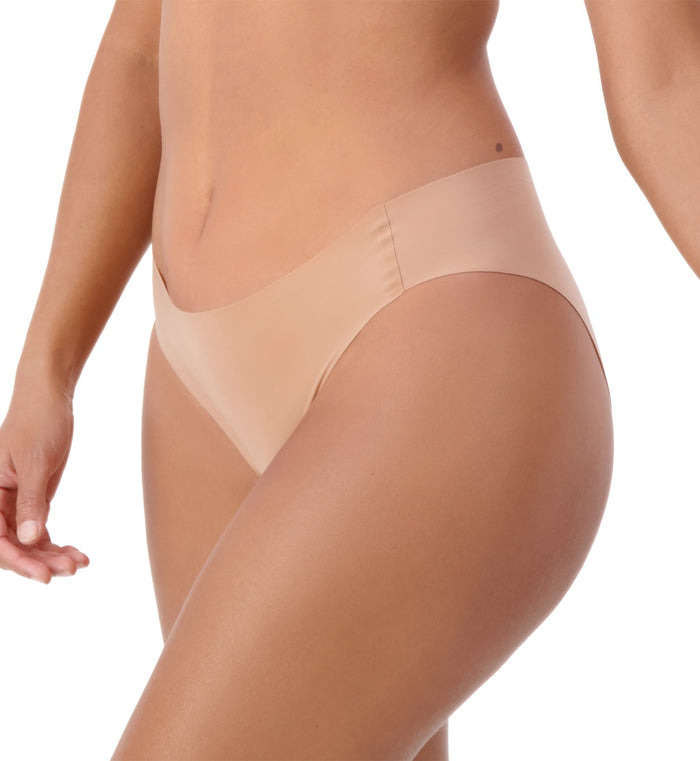 BEIGE SLOGGI ZERO FEEL 2.0 HIGH LEG BRIEF