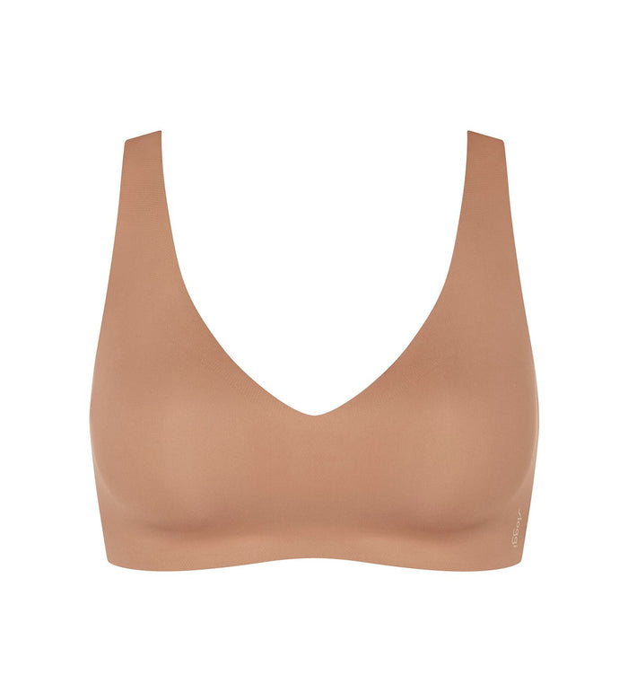 BEIGE SLOGGI ZERO FEEL 2.0 SOFT BRA