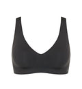 BLACK SLOGGI ZERO FEEL 2.0 SOFT BRA
